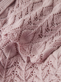 NAME IT Strik Cardigan Lilje Burnished Lilac